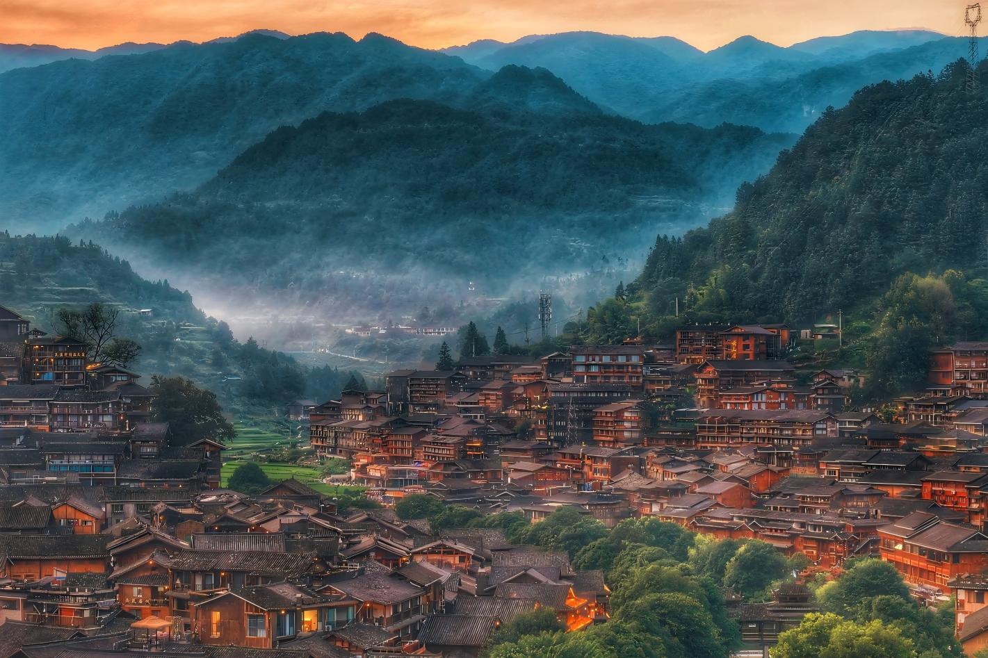 Xijiang Qianhu Miao Village