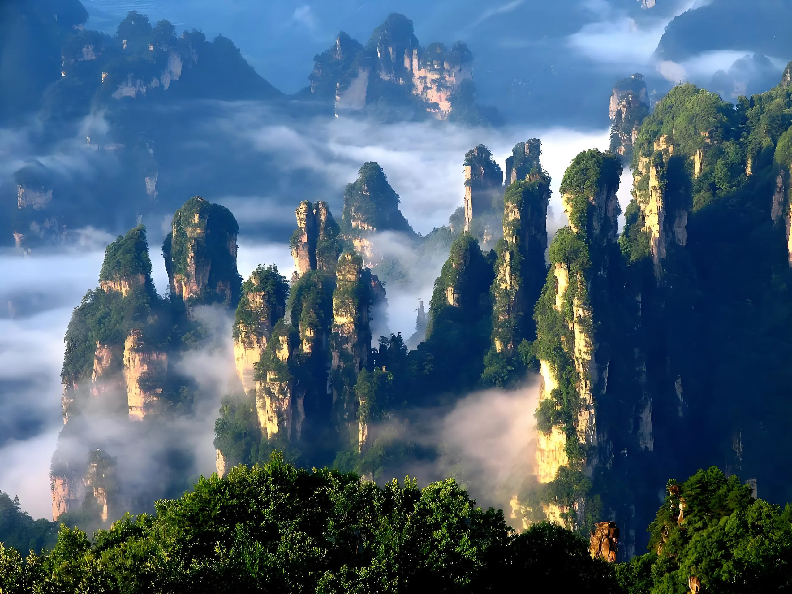 Tianzi Mountain