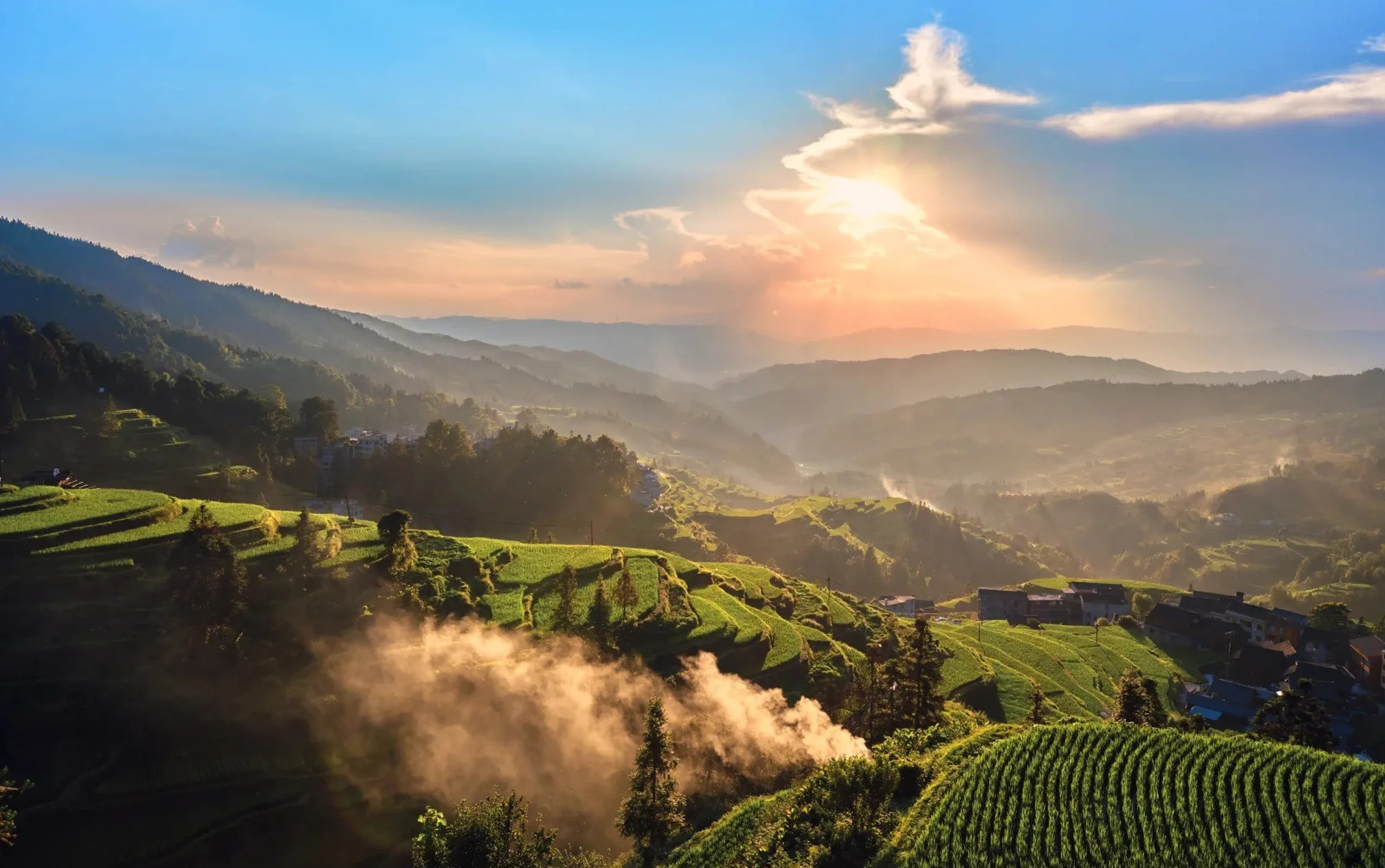 Tang'an Terraced Fields